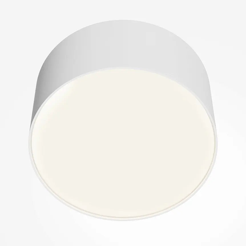 Deckenleuchte – Weißes Finish, Aluminium Gehäuse, 12W Leistung, Ø12 cm - Zon | Maytoni