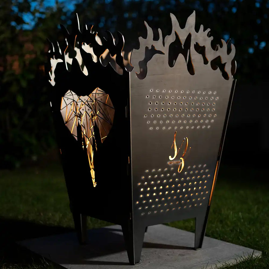 Fire pit for the garden