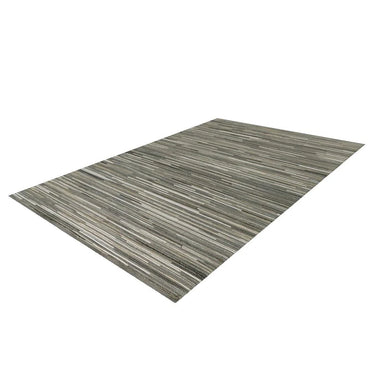 Teppich – Filigrane Patchworkoptik, Natürlicher Materialmix, Zeitlose Wohnästhetik, Flachflor - Wild 8023 | Kayoom
