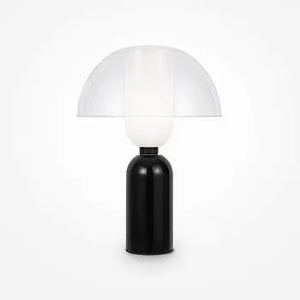 Tischleuchte – Schwarzes Metall, Keramik und Glas, 1× E14 Fassung, 40 W Leistung, Ø30 cm - Memory | Maytoni