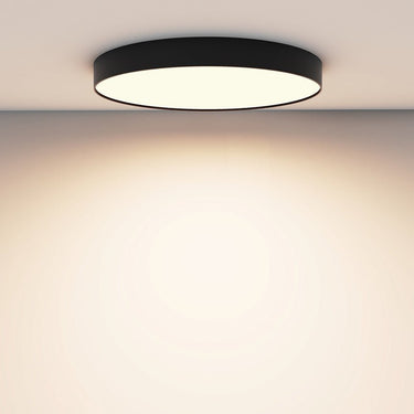 Deckenleuchte aus schwarzem Aluminium mit integrierter LED und warmweißem Licht – Zon | Maytoni - Esszett Luxury | Stilvolles Wohnen mit Charakter