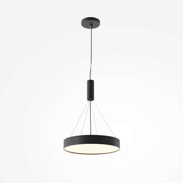 Deckenleuchte aus schwarzem Aluminium mit integrierter LED und warmweißem Licht – Zon | Maytoni - Esszett Luxury | Stilvolles Wohnen mit Charakter