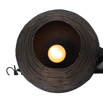 Leuchten Eisenstruktur handgefertigte Kugenelemente elegantes Schwarz – Eclipse 125 | Kayoom - Esszett Luxury | Stilvolles Wohnen mit Charakter