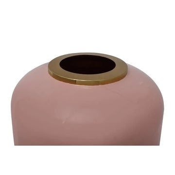 Vase im Art - Deco - Stil mit goldener Struktur beerenfarbener Oberfläche und eleganter Form – Art Deco 205 | Kayoom - Esszett Luxury | Stilvolles Wohnen mit Charakter