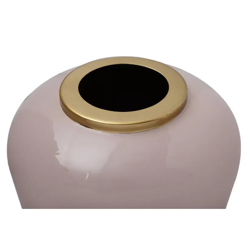 Vase mit handgefertigtem Eisen Art - Deco - Design und zweifarbiger Oberfläche – Art Deco 215 | Kayoom - Esszett Luxury | Stilvolles Wohnen mit Charakter