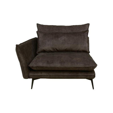 Flow Sofa Adroa 132 Gold Chaiselongue links von PTMD - Esszett Luxury | Stilvolles Wohnen mit Charakter