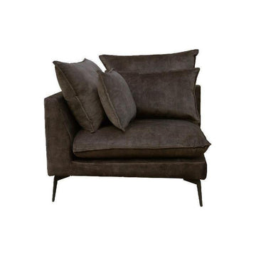 Flow Sofa Adroa 132 Gold Chaiselongue links von PTMD - Esszett Luxury | Stilvolles Wohnen mit Charakter