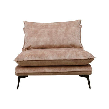 Flow Sofa Adroa 132 Gold Chaiselongue links von PTMD - Esszett Luxury | Stilvolles Wohnen mit Charakter