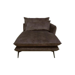 Flow Sofa Adroa 132 Gold Chaiselongue links von PTMD - Esszett Luxury | Stilvolles Wohnen mit Charakter