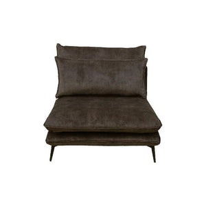 Flow Sofa Adroa 132 Gold Chaiselongue links von PTMD - Esszett Luxury | Stilvolles Wohnen mit Charakter