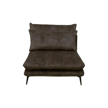 Flow Sofa Adroa 132 Gold Chaiselongue links von PTMD - Esszett Luxury | Stilvolles Wohnen mit Charakter