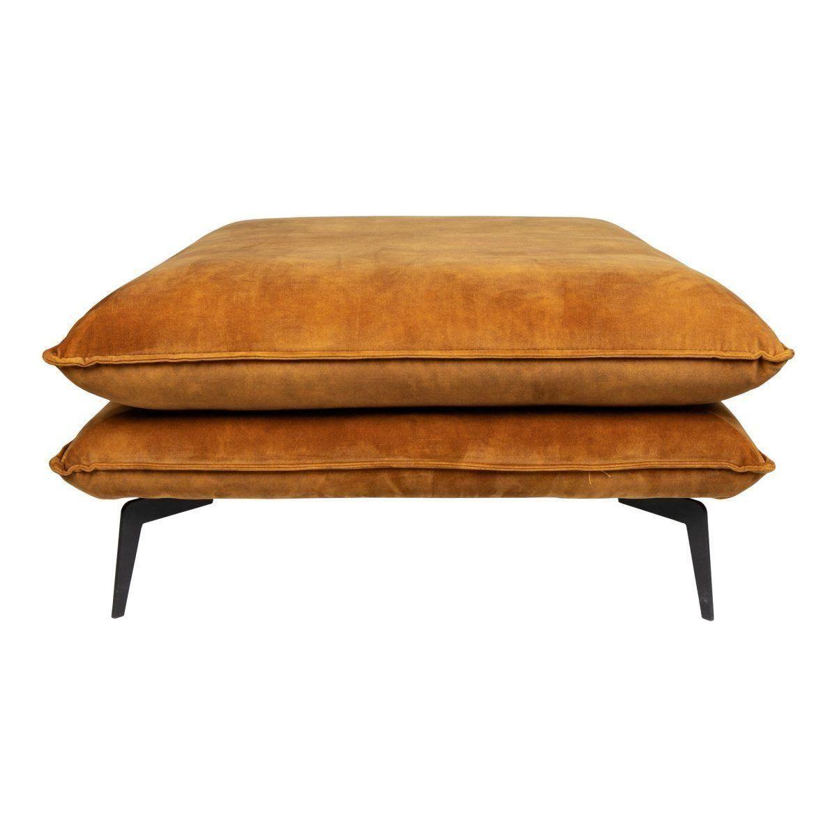 Flow Sofa Adroa 132 Gold Chaiselongue links von PTMD - Esszett Luxury | Stilvolles Wohnen mit Charakter