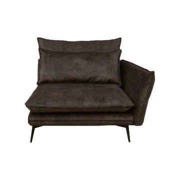 Flow Sofa Adroa 132 Gold Chaiselongue links von PTMD - Esszett Luxury | Stilvolles Wohnen mit Charakter