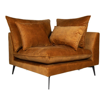 Flow Sofa Adroa 132 Gold Eckstück von PTMD - Esszett Luxury | Stilvolles Wohnen mit Charakter