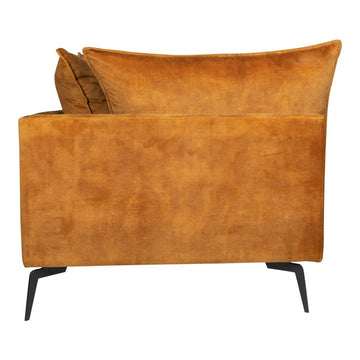 Flow Sofa Adroa 132 Gold Eckstück von PTMD - Esszett Luxury | Stilvolles Wohnen mit Charakter