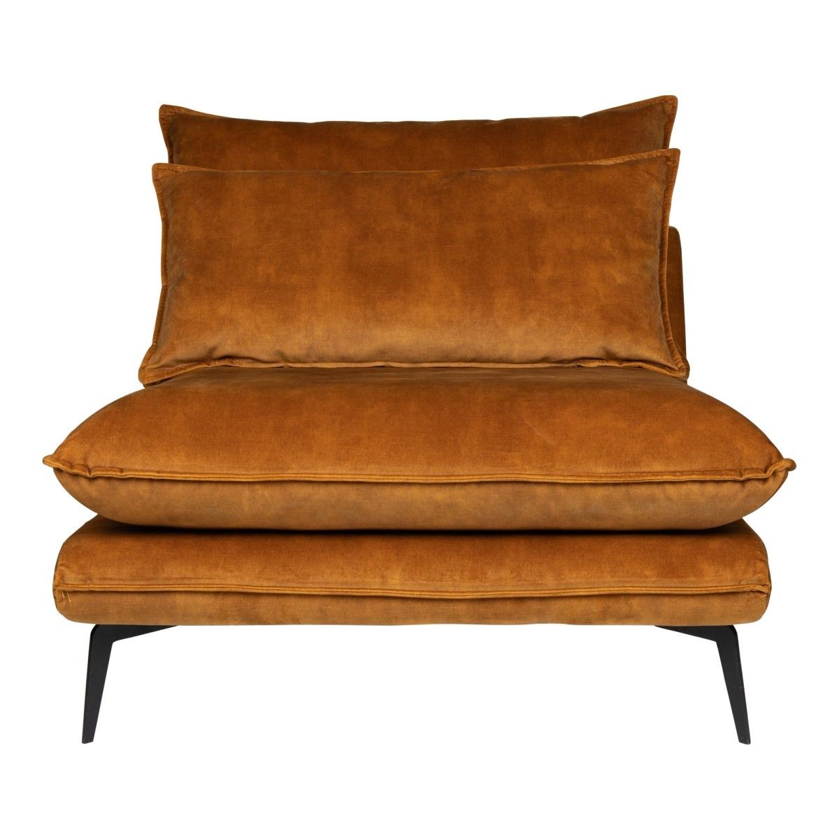 Flow Sofa Adroa 132 Gold Mittelteil von PTMD - Esszett Luxury | Stilvolles Wohnen mit Charakter