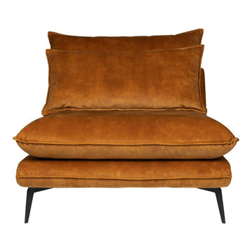 Flow Sofa Adroa 132 Gold Mittelteil von PTMD - Esszett Luxury | Stilvolles Wohnen mit Charakter