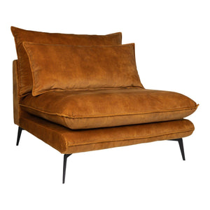 Flow Sofa Adroa 132 Gold Mittelteil von PTMD - Esszett Luxury | Stilvolles Wohnen mit Charakter