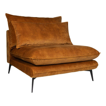 Flow Sofa Adroa 132 Gold Mittelteil von PTMD - Esszett Luxury | Stilvolles Wohnen mit Charakter