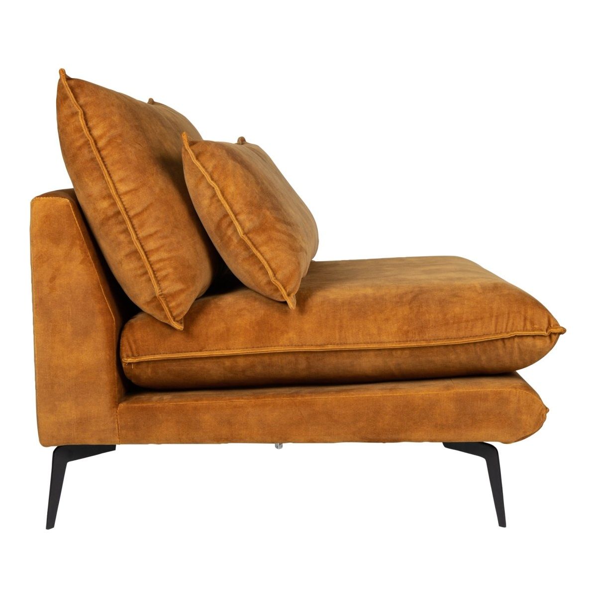 Flow Sofa Adroa 132 Gold Mittelteil von PTMD - Esszett Luxury | Stilvolles Wohnen mit Charakter