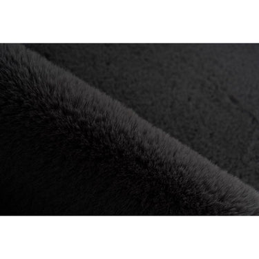 Teppich – Anthrazit Farbe, Doppelte Form, Weicher Flor - Rabbit Double Sheepskin 325 | Kayoom