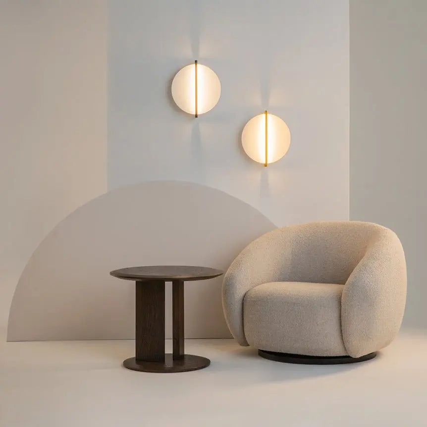 Wandleuchte – Goldfarbenes Aluminium, 14 W Leistung, Warmweiß, 30 cm Höhe - Mira | Maytoni