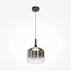 Pendant Lamp Black Metal Crystal Shade Height Adjustable – Spirito | Maytoni