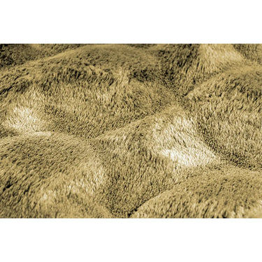 Teppich – Honigfarbener Luxus, Weicher Hochflor, Baumwollmix 200 cm - Glow 825 | Kayoom