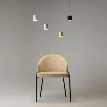 Pendelleuchte – Schwarzes Aluminium, 1×GX53 Fassung, 108,5 cm Höhe - Polar | Maytoni