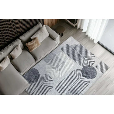 Teppich – Geometrisches Design, Moderner Look, Kurzflor Struktur, 80 x 150 cm - Visionary 126 | Kayoom