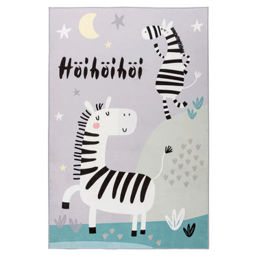 Rug with cotton backing, easy-care surface and children's motif – Wonder 128 | Kayoom