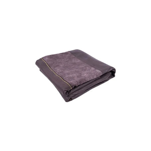 Decken & Kissen - Set – Kunstleder Deko - Reißverschluss Unifarben – Picco 125 | Kayoom - Esszett Luxury | Stilvolles Wohnen mit Charakter