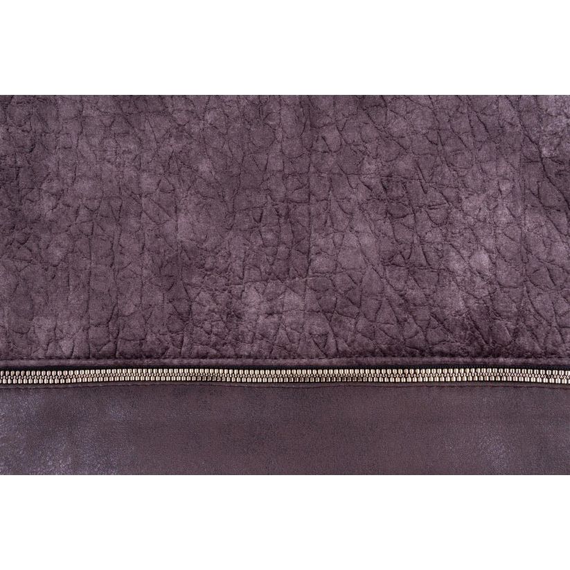Decken & Kissen - Set – Kunstleder Deko - Reißverschluss Unifarben – Picco 125 | Kayoom - Esszett Luxury | Stilvolles Wohnen mit Charakter