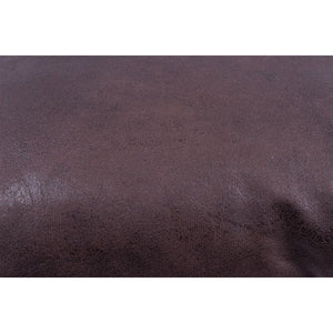 Decken & Kissen - Set – Kunstleder Deko - Reißverschluss Unifarben – Picco 125 | Kayoom - Esszett Luxury | Stilvolles Wohnen mit Charakter