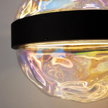 Wall light Black, metal frame, integrated 6W LED 2700K, modern – Misterio | Maytoni