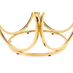 Hocker Samtbezug Edelstahlgestell in Roségold Drehfunktion Stauraum – Whitney 325 | Kayoom - Esszett Luxury | Stilvolles Wohnen mit Charakter
