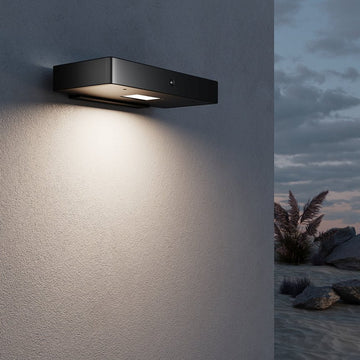 Wandleuchte mit graphitfarbenem Aluminium - Korpus und Bewegungsmelder – Pir | Maytoni - Esszett Luxury | Stilvolles Wohnen mit Charakter