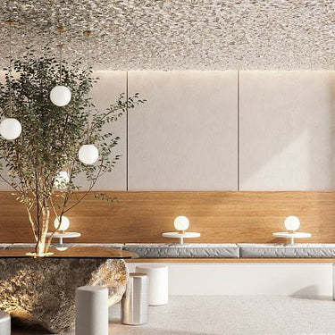 Tischleuchte goldfarbenes Metall & mattweiße Glaskuppel – Basic Form | Maytoni - Esszett Luxury | Stilvolles Wohnen mit Charakter