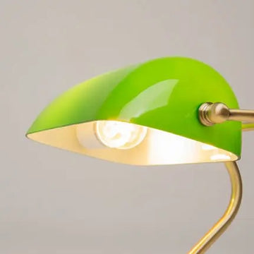 Tischleuchte – Messingfarbene Oberfläche, Metall und Glas, Klassische Form - Kiwi | Maytoni