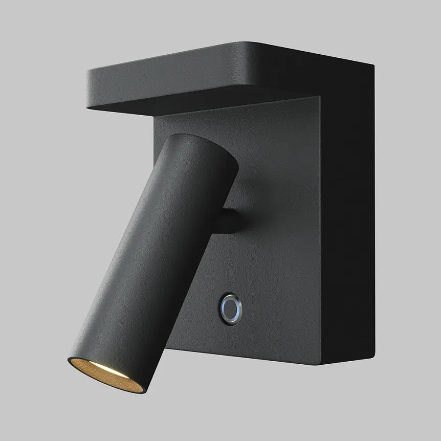 Wandleuchte – Schwarze Farbe, Aluminium Gehäuse, Elegantes Wanddesign, 30 mm - Aron | Maytoni