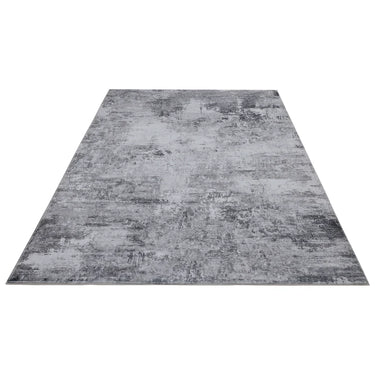 Teppich – Minimalistisches Design, Kurzflor Struktur, Graue Optik, 120 x 170 cm - Elegantica 330 | Kayoom