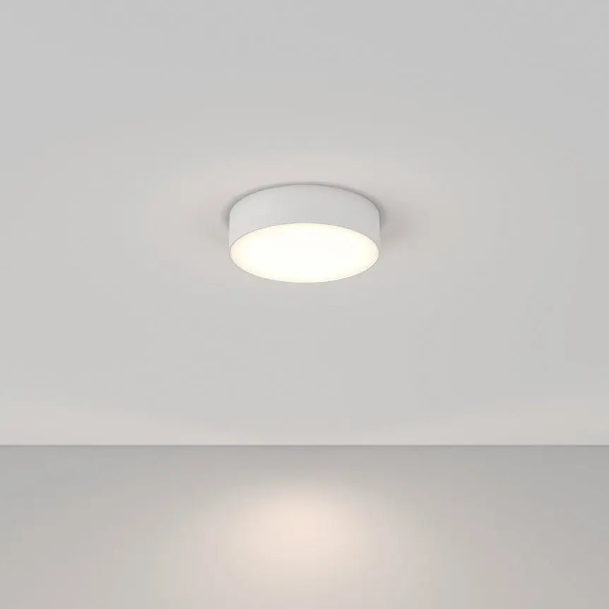 Ceiling light made of white aluminum with integrated 26W LED and neutral white light – Zon | Maytoni