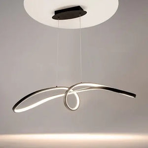 Pendant Lamp Black Rectangular Frame with Crystal Diffusers and LED – MOD156PL-L52B4K | Maytoni