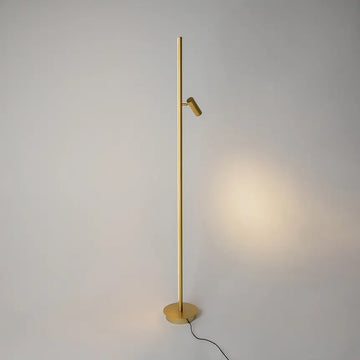 Floor lamp Metal frame Chrome finish & Crystal shade – Thin | Maytoni