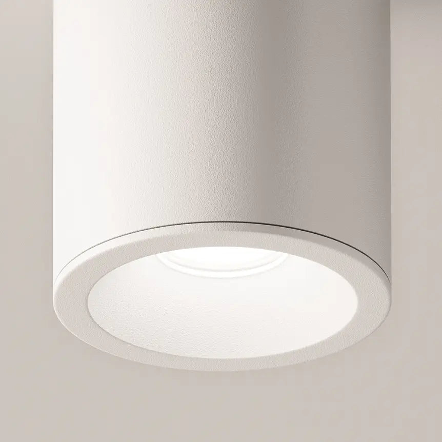 Deckenleuchte – Weißes Finish, Aluminium Gehäuse, GU10 Fassung, Ø8,5 cm - Zoom | Maytoni