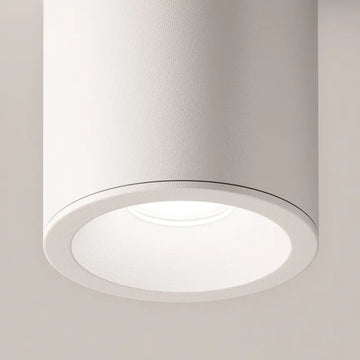Deckenleuchte – Weißes Finish, Aluminium Gehäuse, GU10 Fassung, Ø8,5 cm - Zoom | Maytoni