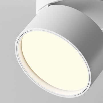 Deckenleuchte – Weißes Aluminium, 12 W Leistung, Ø8,5 cm, Warmweiß, CRI 90 - Onda | Maytoni