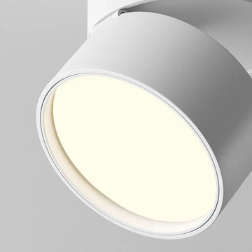 White aluminum ceiling light with integrated LED and warm white light – Onda | Maytoni