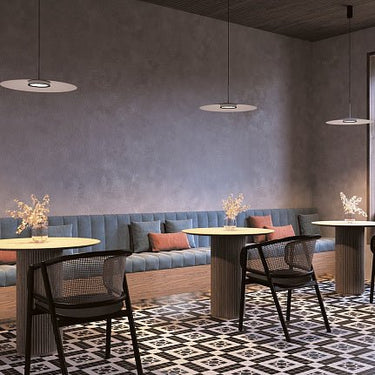 Pendelleuchte Weißer Blüten - Glaskörper Integrierte LED & Mattweißes Metallgehäuse – El | Maytoni - Esszett Luxury | Stilvolles Wohnen mit Charakter