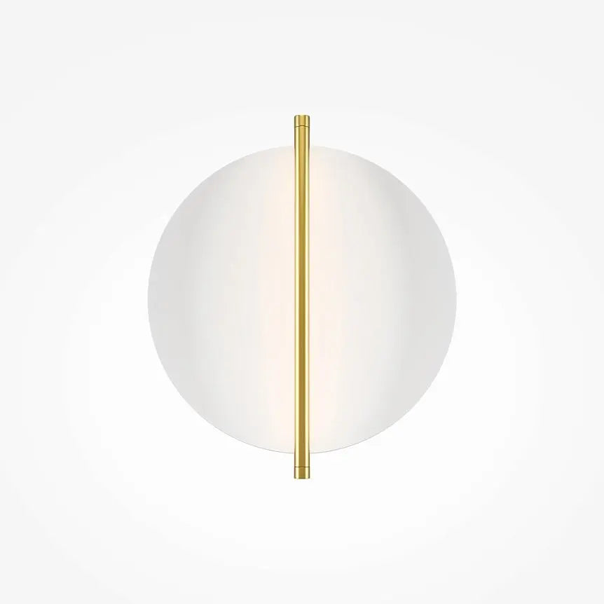 Wandleuchte – Goldfarbenes Aluminium, 14 W Leistung, Warmweiß, 30 cm Höhe - Mira | Maytoni